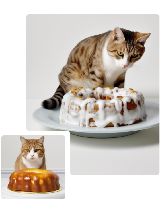 imagem de dois gatos